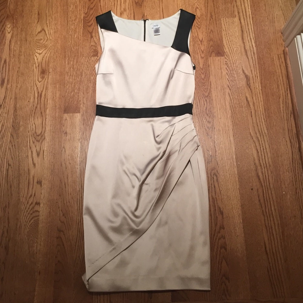 Black & Gold Cocktail Dress SZ 6 👠💋🖤💃🏼💛